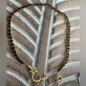 NWT Gorjana Lexi Bracelet in Onyx Black 🖤